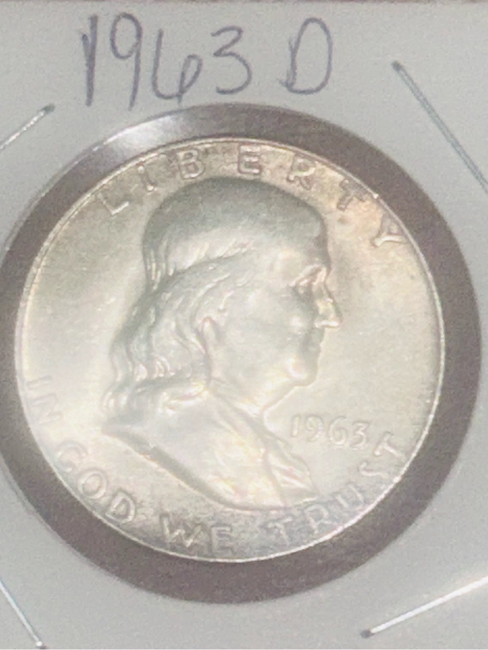 1963-D Franklin Half Dollar - Silver Coin